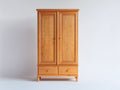 Kleiderschrank Holz 112x56x198 cm - Natur - Klassisches Design