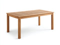 Gartentisch Holz 180x90x75 cm - Natur - Modernes Design