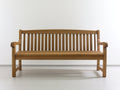 Gartenbank Massivholz 170x60x92 cm - Natur - für Garten und Terrasse - Klassisches Design
